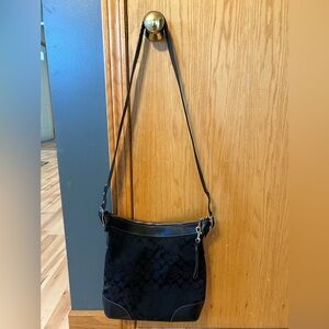 Coach shoulder or crossbody bag.